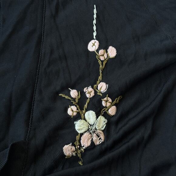 Jean Paul Gaultier Vintage‎ Floral Hummingbird Kimono Sleeve Mesh Mini Dress - Picture 12 of 15